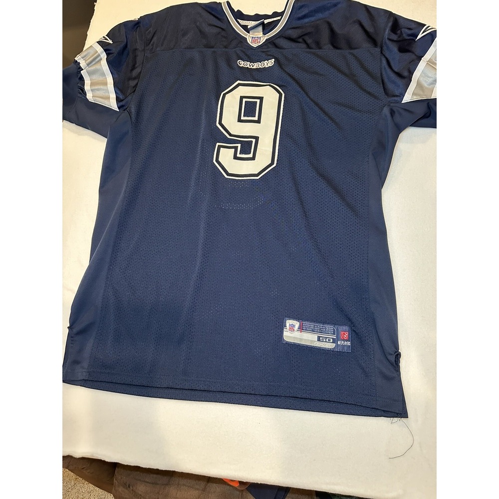 Tony Romo‎ Reebok On Field Jersey NFL Equipment Size 50 Dallas Cowboys Vintage